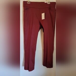 NWT Croft & Barrow Bootcut Effortless Stretch Pull on Pants Size 14R
